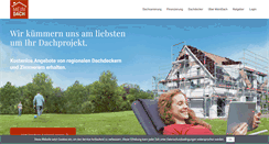 Desktop Screenshot of meindach.de